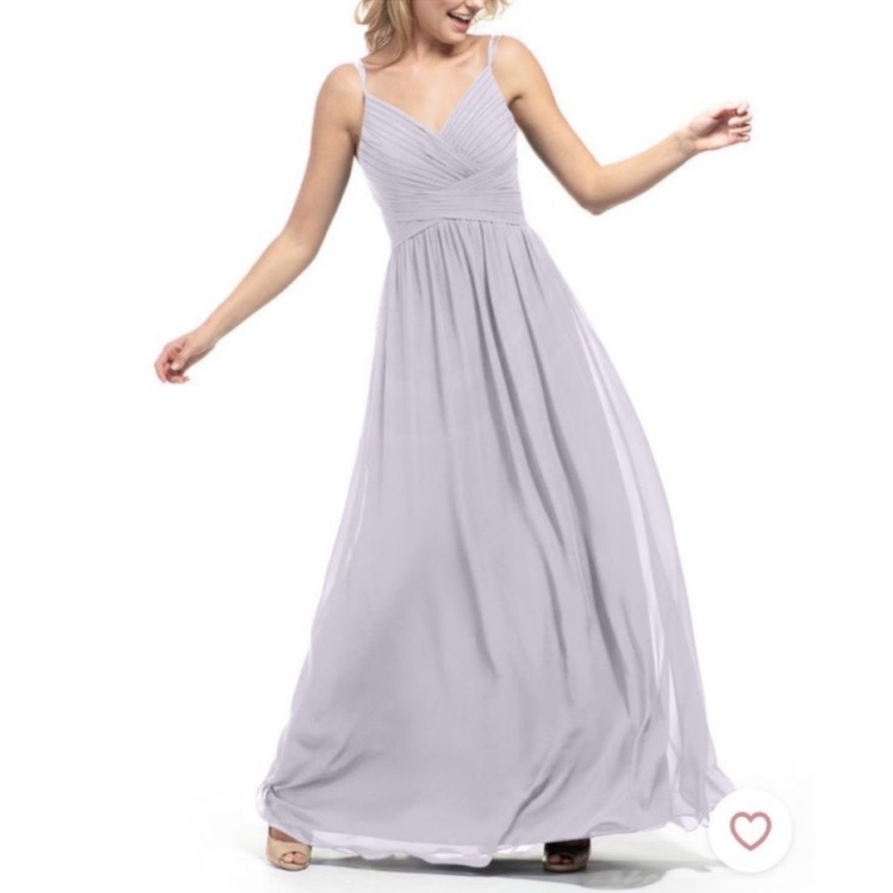 AZAZIE SILVER chiffon Bridesmaid Dress